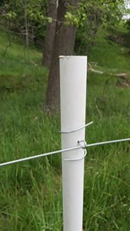 Strong, flexible, and self-insulating, plastic and composite posts are a great fit for semi-permanent applications.